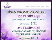 Tablet Screenshot of misskatre.com